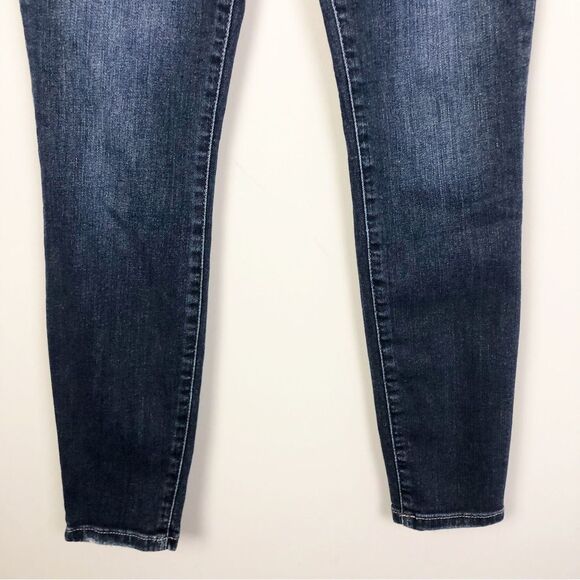 GOOD AMERICAN | Good Legs Crop Dark Wash Blue260 Skinny Jeans Women’s Size 0/25 - Picture 6 of 11